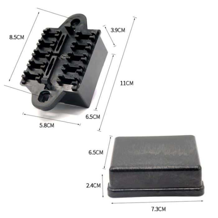 BX2101-1 10-poliger Kfz-Sicherungskasten – Bild 2