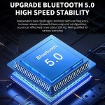 BS56 LED tragbarer Subwoofer TWS kabelloser Bluetooth-Lautsprecher – Bild 3