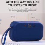 BS56 LED tragbarer Subwoofer TWS kabelloser Bluetooth-Lautsprecher – Bild 5