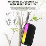 BS56 LED tragbarer Subwoofer TWS kabelloser Bluetooth-Lautsprecher – Bild 6