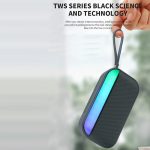 BS56 LED tragbarer Subwoofer TWS kabelloser Bluetooth-Lautsprecher – Bild 8