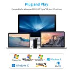 CR7 USB3.0 + Typ-C Multifunktionskartenleser CF / XD / MS / SD / TF-Karte 7 in 1 – Bild 5