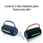 T&G X360 20 W RGB bunter Bluetooth-Lautsprecher, tragbarer 3D-Stereo-Außenlautsprecher, X360 – Bild 5