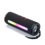 T&G TG374 Tragbarer 3D-Stereo-Bluetooth-Lautsprecher, Subwoofer, unterstützt FM/TF-Karte/RGB-Licht, TG374