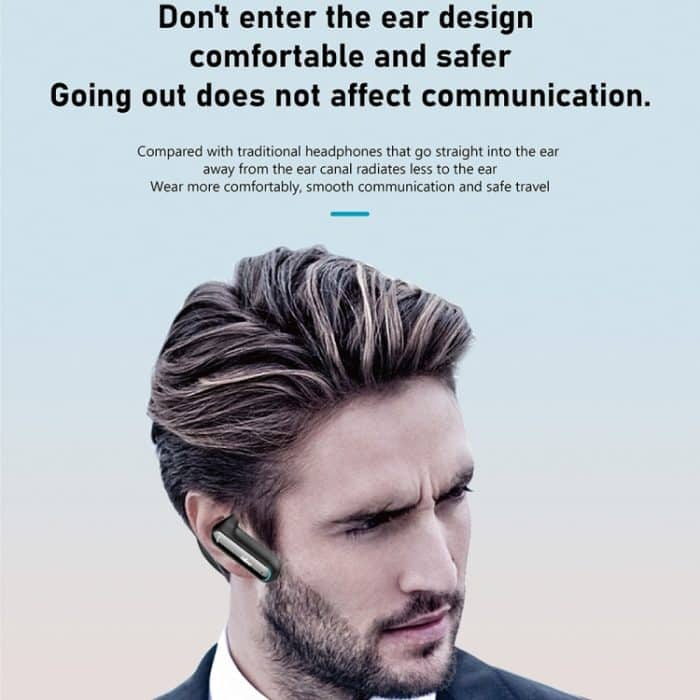 Hileo Hi8 kabelloser In-Ear-Kopfhörer mit Einzelohrbügel, Freisprechfunktion, Geräuschunterdrückung, Hi8 – Bild 7