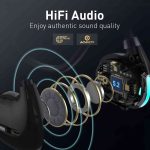 Hileo Hi73 Kabelloser Bluetooth-Kopfhörer mit hängendem Hals und IPX4-Sportkopfhörer – Bild 3