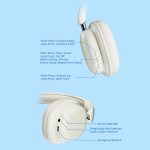 T1 faltbare Telefon-Audio-ENC-Rauschunterdrückung, kabellose Gaming-Kopfhörer mit Mikrofon, T1 – Bild 7