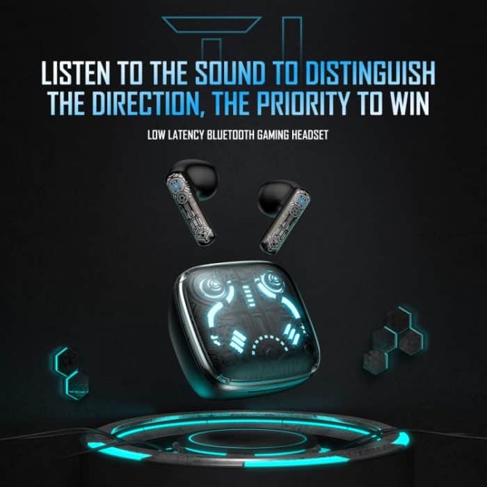 ONIKUMA T1 TWS Bluetooth-Gaming-Kopfhörer mit Rauschunterdrückung, T1 – Bild 4