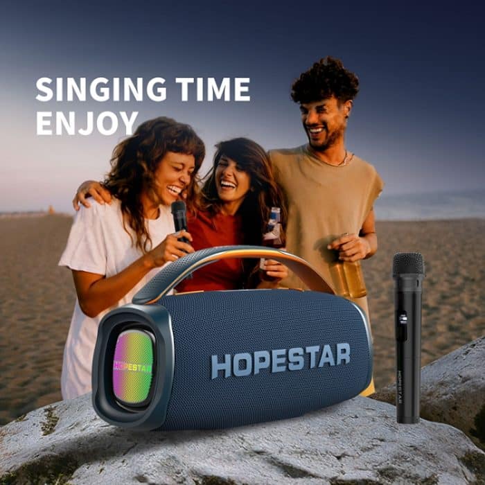 HOPESTAR A40 80W tragbarer kabelloser Bluetooth-Außenlautsprecher, A40 – Bild 4