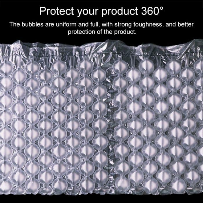 2 Stück aufblasbare Kürbisfolie, Luftpolsterfolie, Express-Verpackung, stoßfeste Luftpolsterfolie, Länge: 300 m, 30x20, 30x40 – Bild 3
