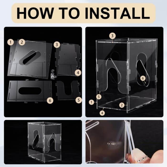 Acryl-Aufbewahrungsbehälter für Baby-Muttermilch – Bild 7