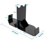 YX060 Lichtschwertständer, Acryl-Lichtschwert-Displayhalter, Schwarz – Bild 3
