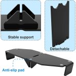 YX060 Lichtschwertständer, Acryl-Lichtschwert-Displayhalter, Schwarz – Bild 6