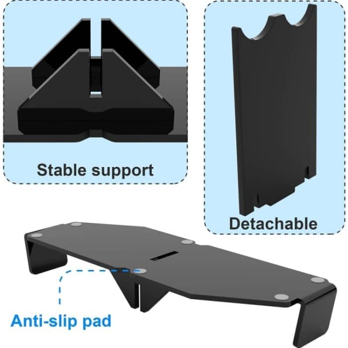 YX060 Lichtschwertständer, Acryl-Lichtschwert-Displayhalter, Schwarz – Bild 6