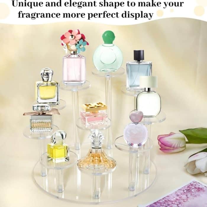 YX066 Runder Cupcake-Ständer aus Acryl – Bild 6