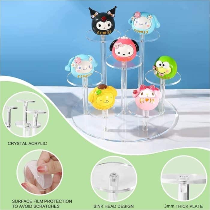 YX068 Acryldekorations-Cupcake-Ständer – Bild 3