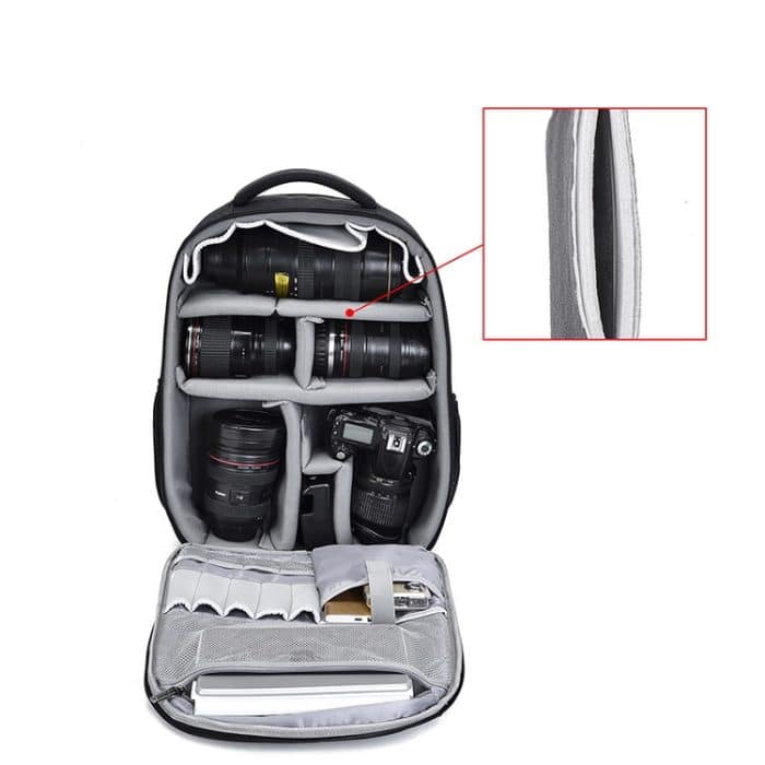 CADeN W9 Reise-Objektivtasche, Drohnen-Kamera-Rucksack-Tasche – Bild 5