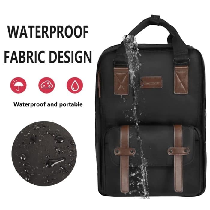 Cwatcun D78 Kamera Laptop Rucksack Tasche, With Detachable Insert Camera Case – Bild 2