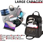 Cwatcun D78 Kamera Laptop Rucksack Tasche, With Detachable Insert Camera Case – Bild 3