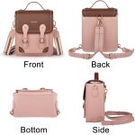 Cwatcun D81 Retro-Kamera-Umhängetasche, Vintage-PU-Leder, wasserdichte Kamera-Handtasche – Bild 4