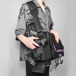 Cwatcun D85 Kameratasche, seitlicher Schnellzugriff, Kameratasche, Messenger-Tasche, wasserdichte Tasche, 30 x 15 x 24cm Small, 32 x 14 x 24cm Medium, 36.5 x 17 x 26cm Large, 40 x 17 x 30cm XL – Bild 5