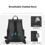 Cwatcun D86 Kamerarucksack DSLR spiegellose Kamera wasserdichte Tasche, 28 x 15 x41cm Small – Bild 3