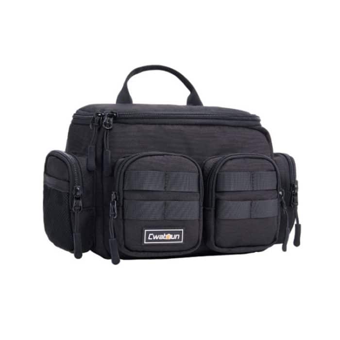 EDA005929401A.jpg Cwatcun D96 Taille Kameratasche Sling Schulter Kameratasche, 29.5 x 17.5 x 18cm, 40 x 20 x 22cm – Bild 1