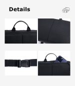 Cwatcun D96 Taille Kameratasche Sling Schulter Kameratasche, 29.5 x 17.5 x 18cm, 40 x 20 x 22cm – Bild 6