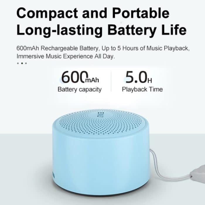 EWA A124 Tragbarer Mini-TWS-Bluetooth-Lautsprecher für den Außenbereich, wasserdichter IPX5-Subwoofer – Bild 7