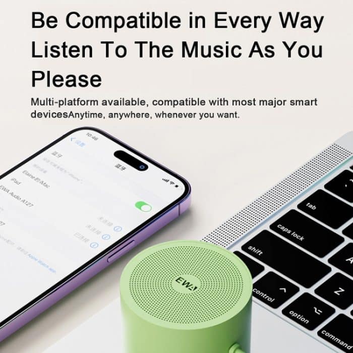 EWA A127 Outdoor IPX5 Wasserdichter tragbarer Mini-TWS-Wireless-Bluetooth-Lautsprecher – Bild 7