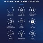 L12 Bunte LED Drahtlose Bluetooth-kompatiblen Tragbaren Lautsprecher – Bild 4