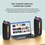 L12 Bunte LED Drahtlose Bluetooth-kompatiblen Tragbaren Lautsprecher – Bild 5