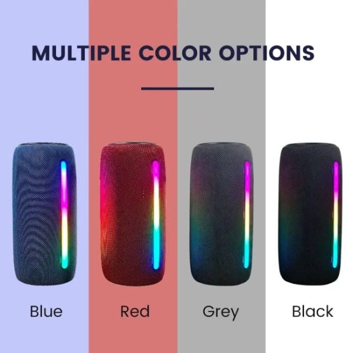L12 Bunte LED Drahtlose Bluetooth-kompatiblen Tragbaren Lautsprecher – Bild 10