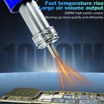 Mechanic 861DS 2-in-1 Doppelfunktions-Heißluftpistole, elektrische Lötkolben-Nacharbeitsstation, US, EU – Bild 3