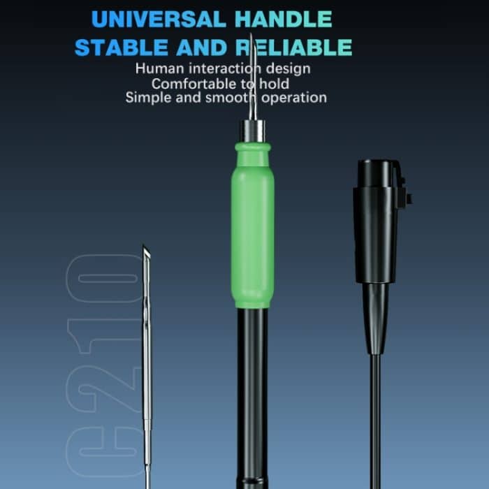 Mechanic 861DS 2-in-1 Doppelfunktions-Heißluftpistole, elektrische Lötkolben-Nacharbeitsstation, US, EU – Bild 6