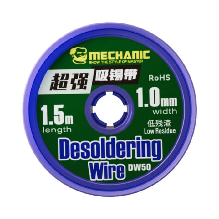 EDA005945101.jpg Mechanic DW50 1,5 m superstarker Absorptionsstreifen aus Zinn, 1.0mm, 1.5mm, 2.0mm, 2.5mm, 3.0mm, 3.5mm – Bild 1