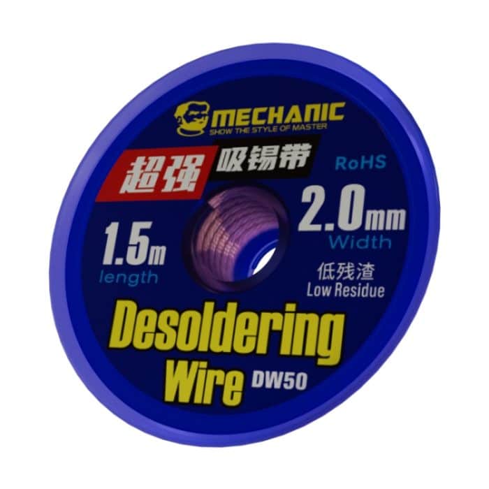 Mechanic DW50 1,5 m superstarker Absorptionsstreifen aus Zinn, 1.0mm, 1.5mm, 2.0mm, 2.5mm, 3.0mm, 3.5mm – Bild 2