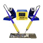 Mechanic 210MAX Dual Station Thermostatisch verstellbare Digitalanzeige Lötstation, US, EU