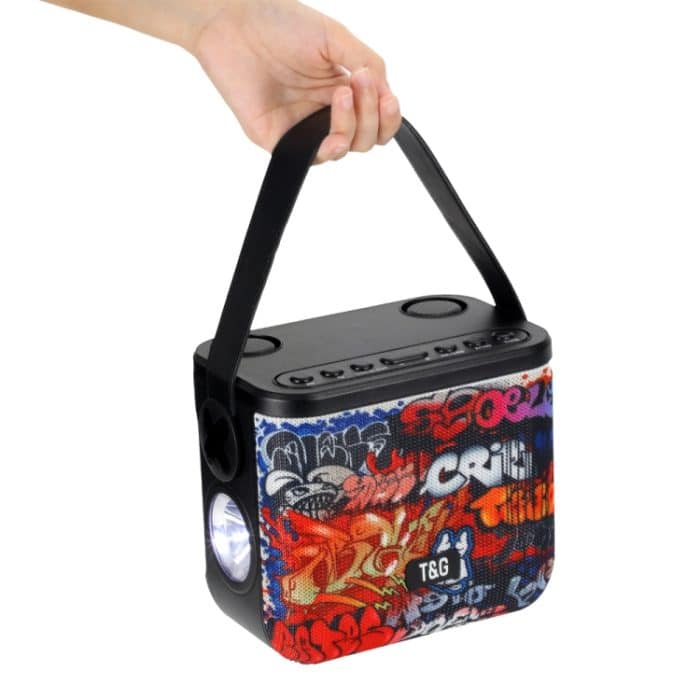T&G TG545DK Heim-Handheld-Dual-Mikrofon-KTV-Wireless-Bluetooth-Lautsprecher mit Taschenlampe – Bild 4