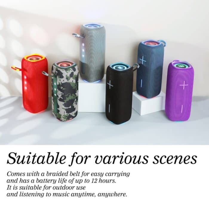 T&G TG654 Tragbarer 3D-Stereo-Subwoofer, kabelloser Bluetooth-Lautsprecher, TG654 – Bild 6