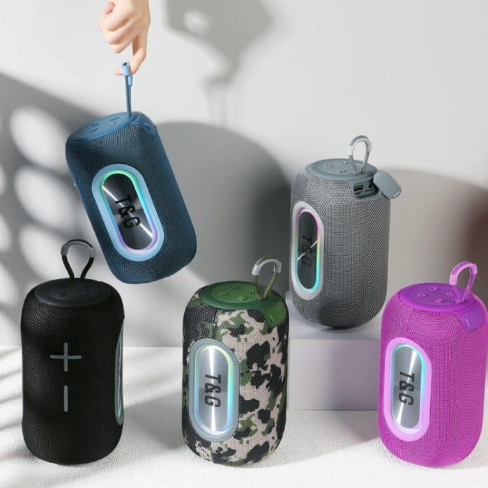 T&G TG665 20W LED tragbarer Subwoofer, kabelloser Bluetooth-Lautsprecher, TG665 – Bild 5