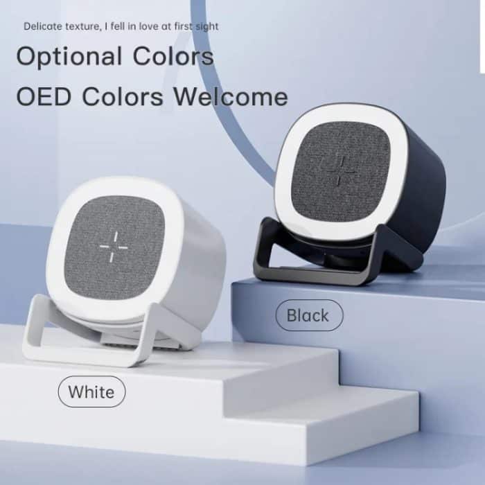 L28 4-in-1-Bluetooth-Lautsprecher mit 15 W kabelloser Ladeatmosphäre und Nachtlicht – Bild 3