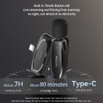 YESIDO KR11 Drahtloses Lavalier-Mikrofon mit geringer Latenz und Typ-C-Empfänger, KR11 – Bild 11