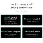 YESIDO KR11 Drahtloses Lavalier-Mikrofon mit geringer Latenz und Typ-C-Empfänger, KR11 – Bild 3