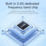 YESIDO KR12 Drahtloses Lavalier-Mikrofon mit geringer Latenz und 8-poligem Empfänger, KR12 – Bild 6