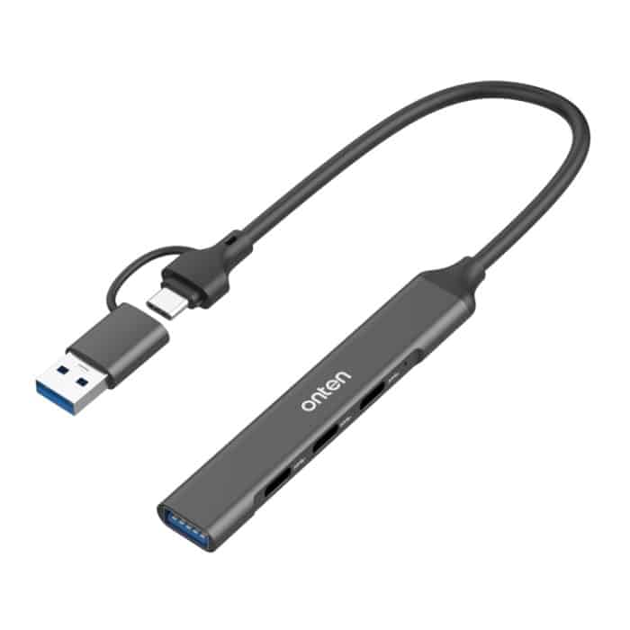 Onten UCA9703S 4 in 2 USB 3.0 + Typ-C bis 3 Typ-C + USB-HUB-Dockingstation, UCA9703S, UCA9703 – Bild 2