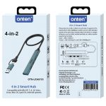 Onten UCA9703S 4 in 2 USB 3.0 + Typ-C bis 3 Typ-C + USB-HUB-Dockingstation, UCA9703S, UCA9703 – Bild 6