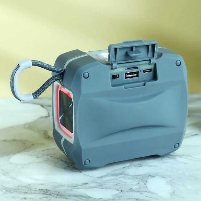 T&G TG661 Bunte LED tragbarer kabelloser Bluetooth-Außenlautsprecher, TG661 – Bild 3