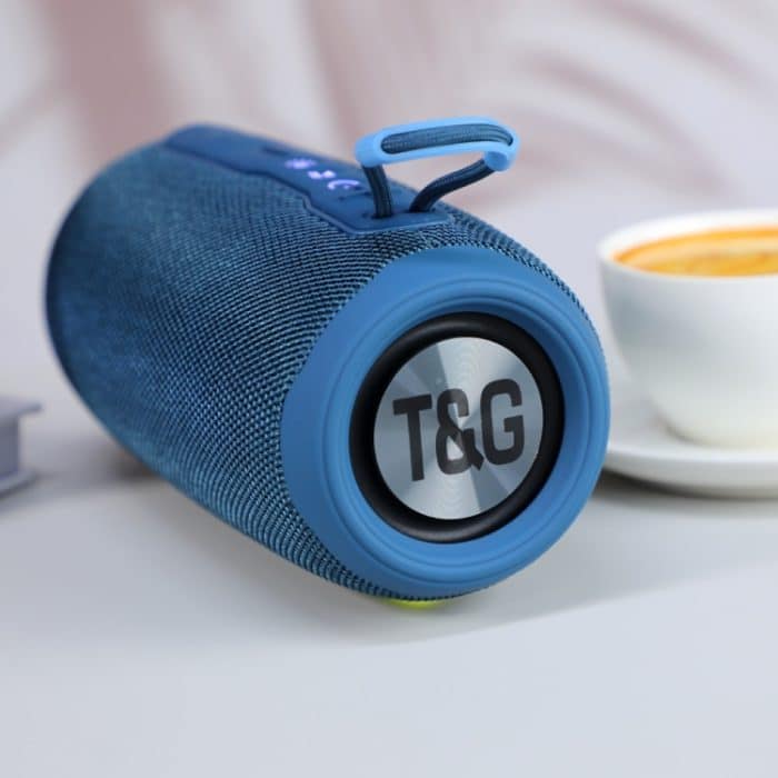 T&G TG663 Tragbarer, farbenfroher LED-Wireless-Bluetooth-Lautsprecher für den Außenbereich, Subwoofer, TG663 – Bild 6