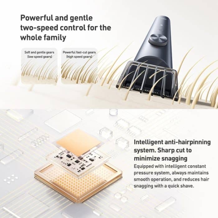 Original Xiaomi Mijia Haarschneider Clipper 2 Professionelle Haarschneidemaschine mit wiederaufladbarer Klinge aus Titanlegierung, Hair Trimmer 2 – Bild 4